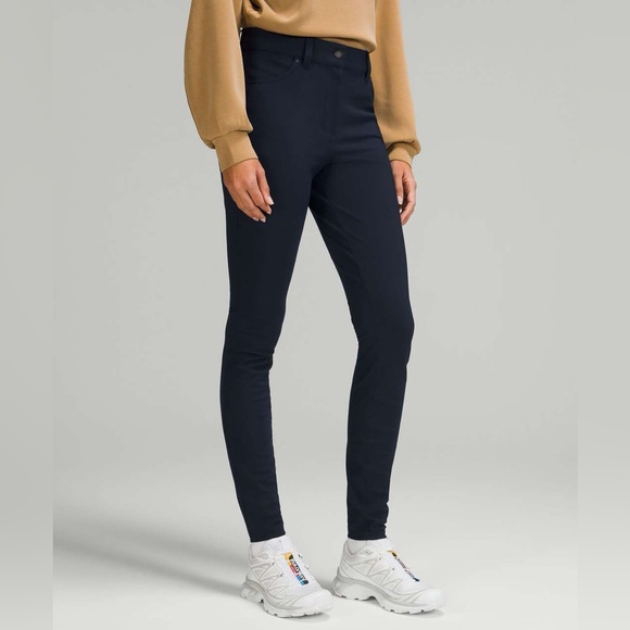 lululemon athletica Pants - lululemon athletica Navy Slim Tech Trousers
